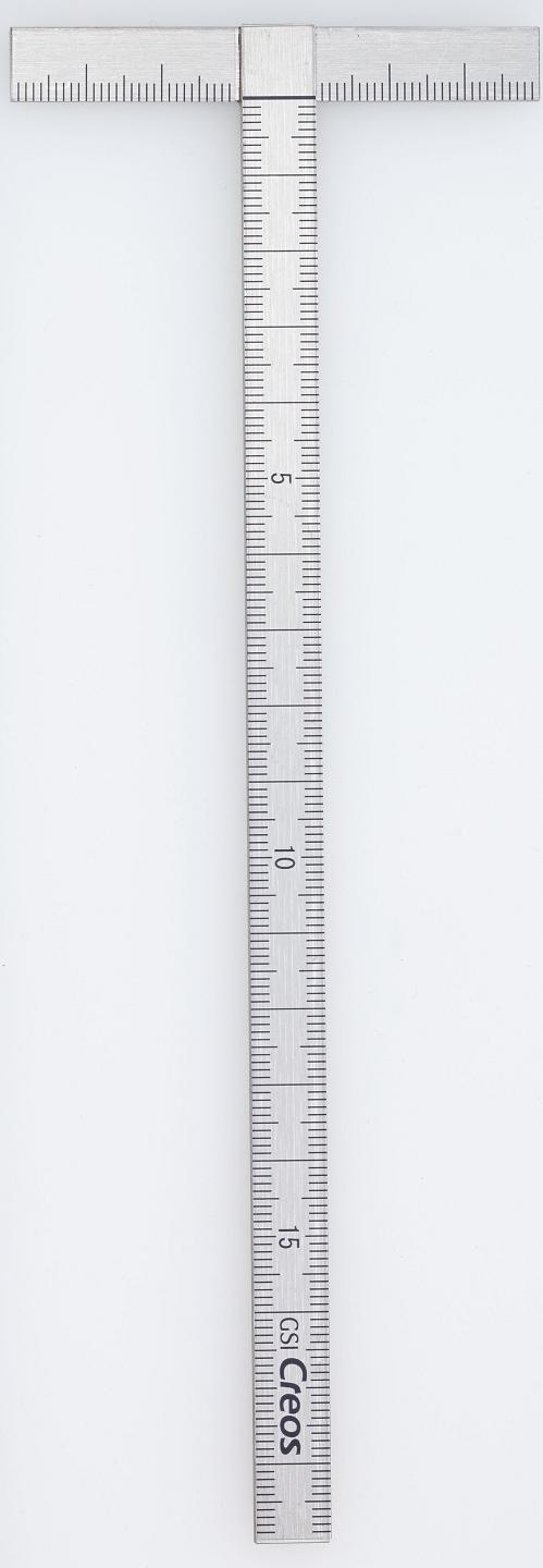 GT82 Mr. T-Type Ruler Large Ruler, Measuring Tool by Mr. Hobby made of Metal