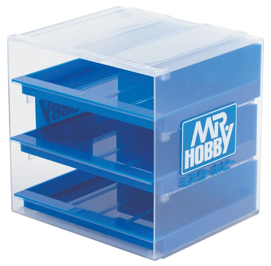 GT94 Mr. Stand Storage Box, Paint Stand by Mr. Hobby made of Plastic