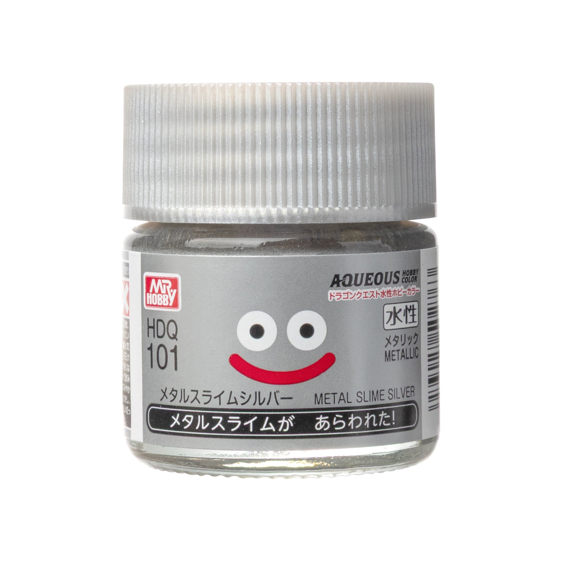 HDQ101 Aqueous Dragon Quest Color Metal Slime Silver Model Paint by Mr. Hobby