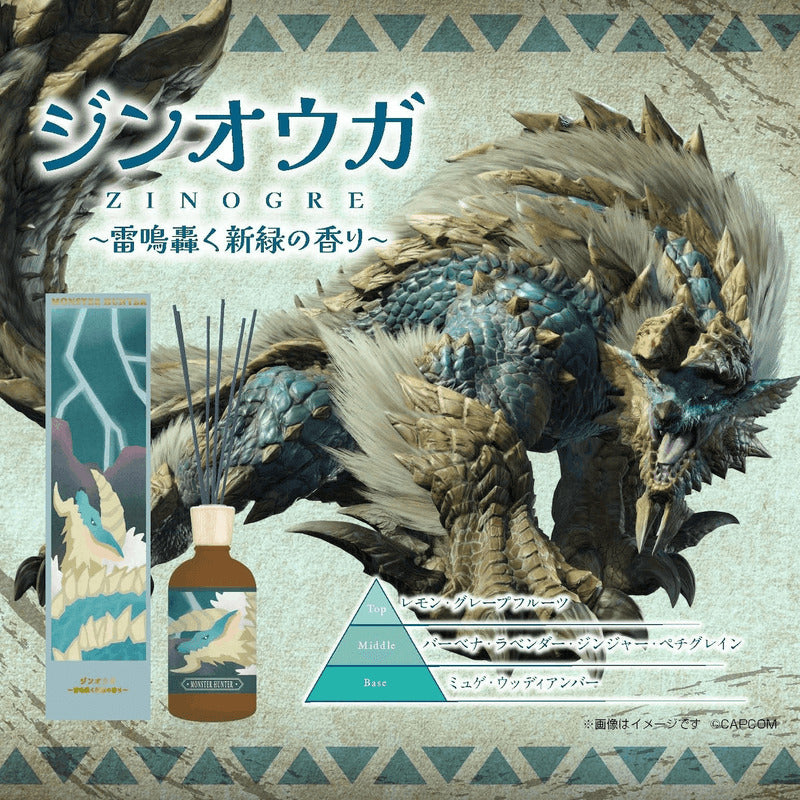 Zinogre The scent of fresh green with a thunderous roar Diffuser by GSI Creos