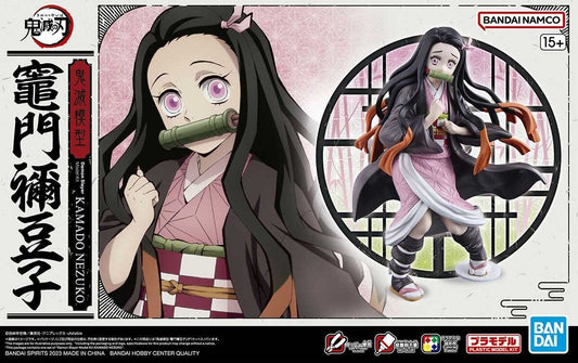 Kamado Nezuko collectible scale model made of plastics by Bandai