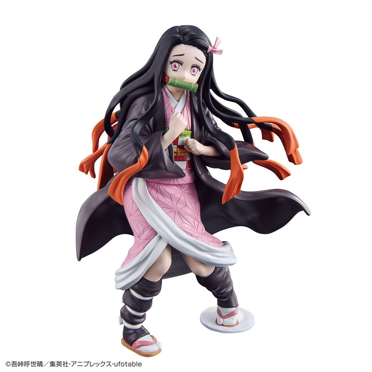 Kamado Nezuko collectible scale model made of plastics by Bandai