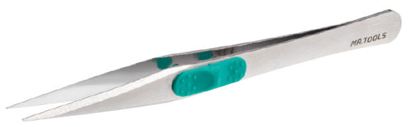 MT201 Mr. Basic Tweezers Tweezer by Mr. Hobby made of Stainless Steel