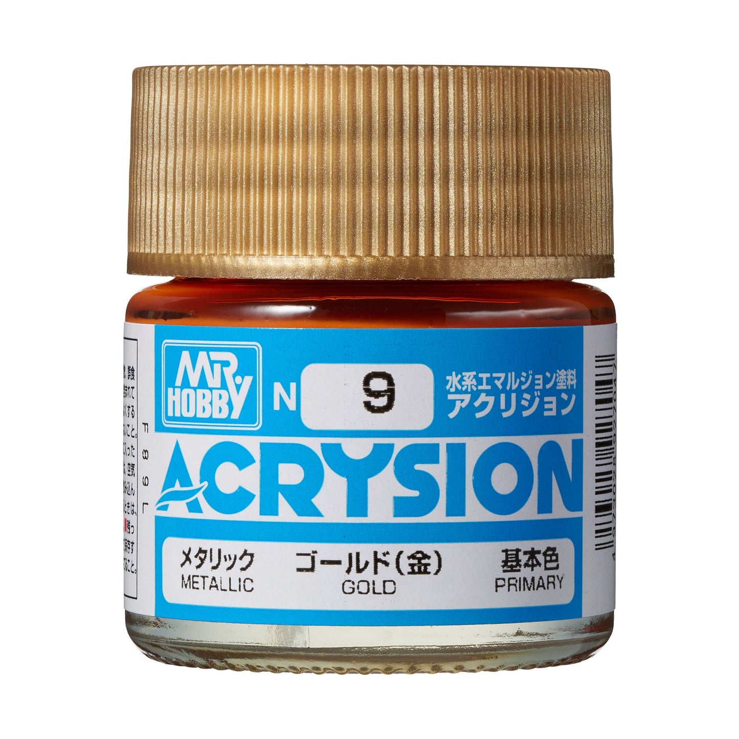 N9 Acrysion Color Gold Model Paint Gold color 10 ml by Mr. Hobby