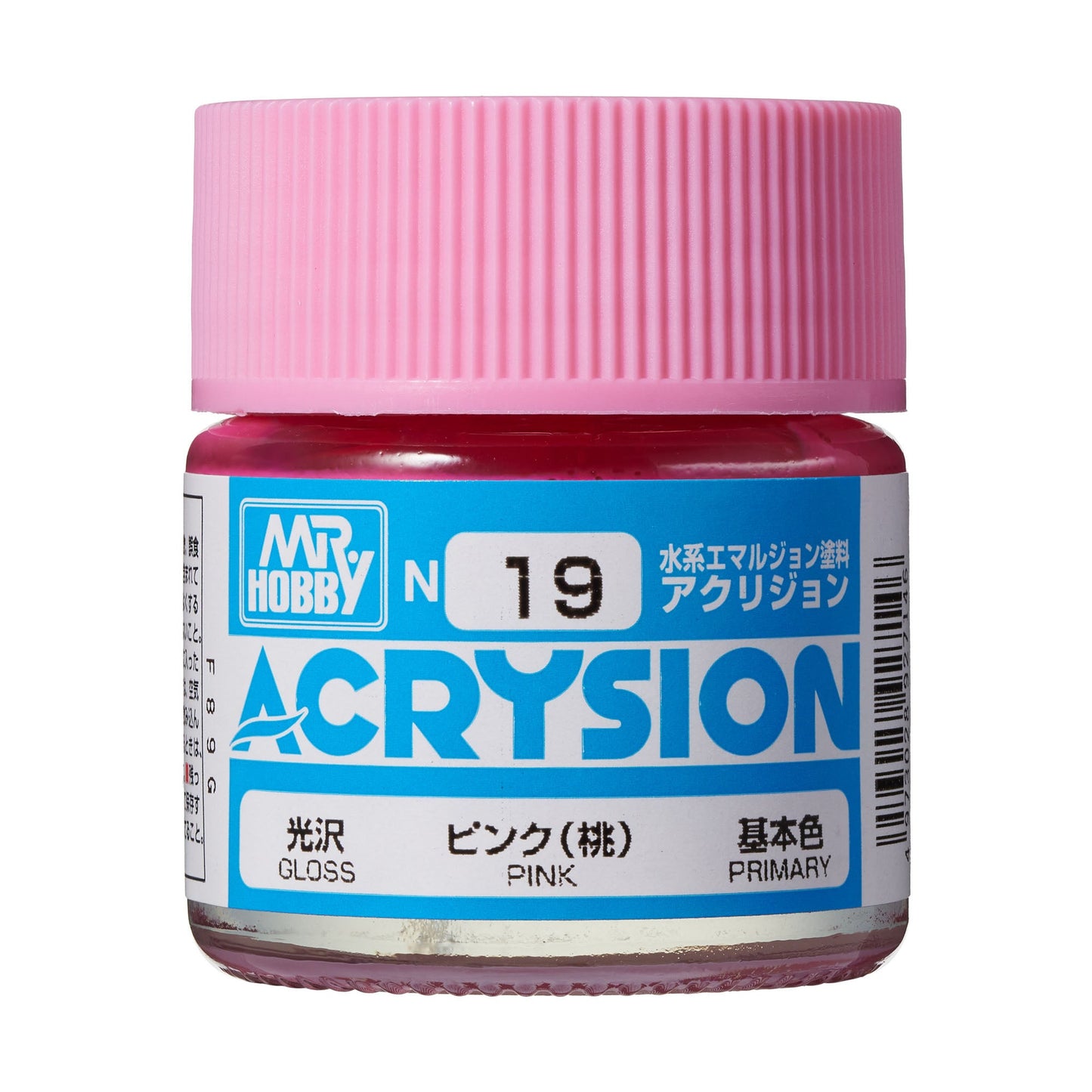 N19 Acrysion Color Pink Model Paint Pink color 10 ml by Mr. Hobby