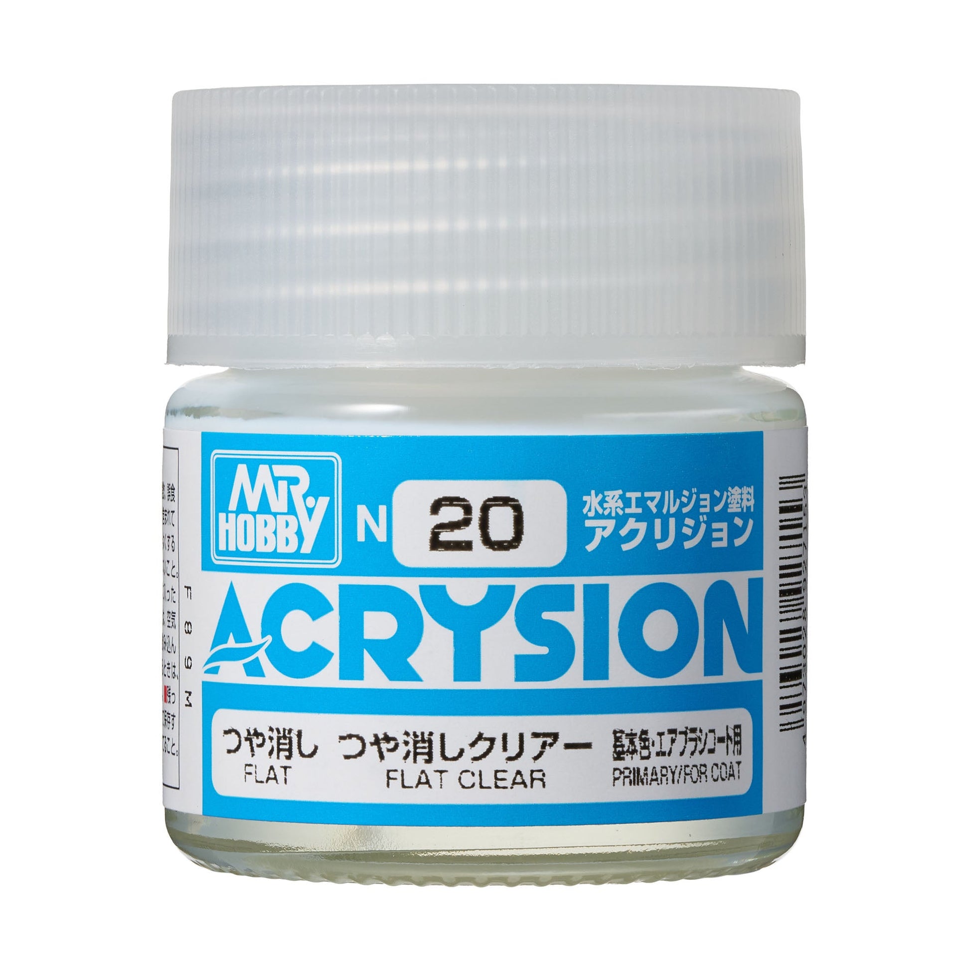 N20 Acrysion Color Flat Clear Model Paint 10 ml by Mr. Hobby