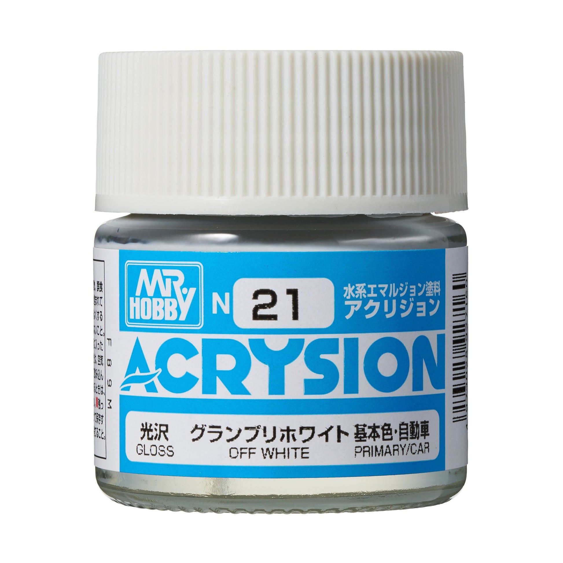 N21 Acrysion Color Off White Model Paint White color 10 ml by Mr. Hobby