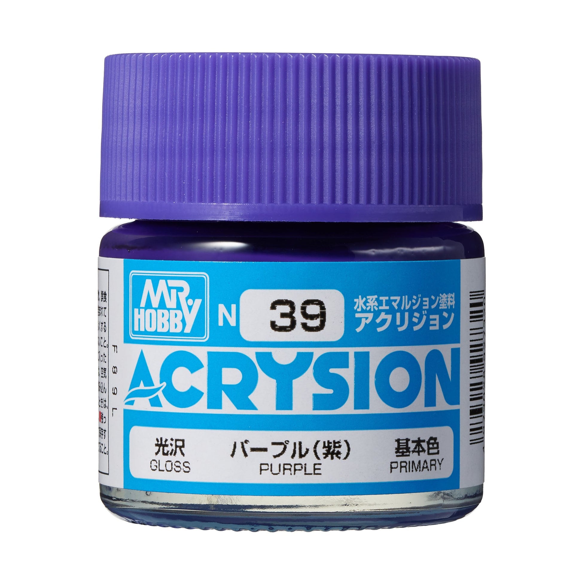 N39 Acrysion Color Purple Model Paint Purple color 10 ml by Mr. Hobby