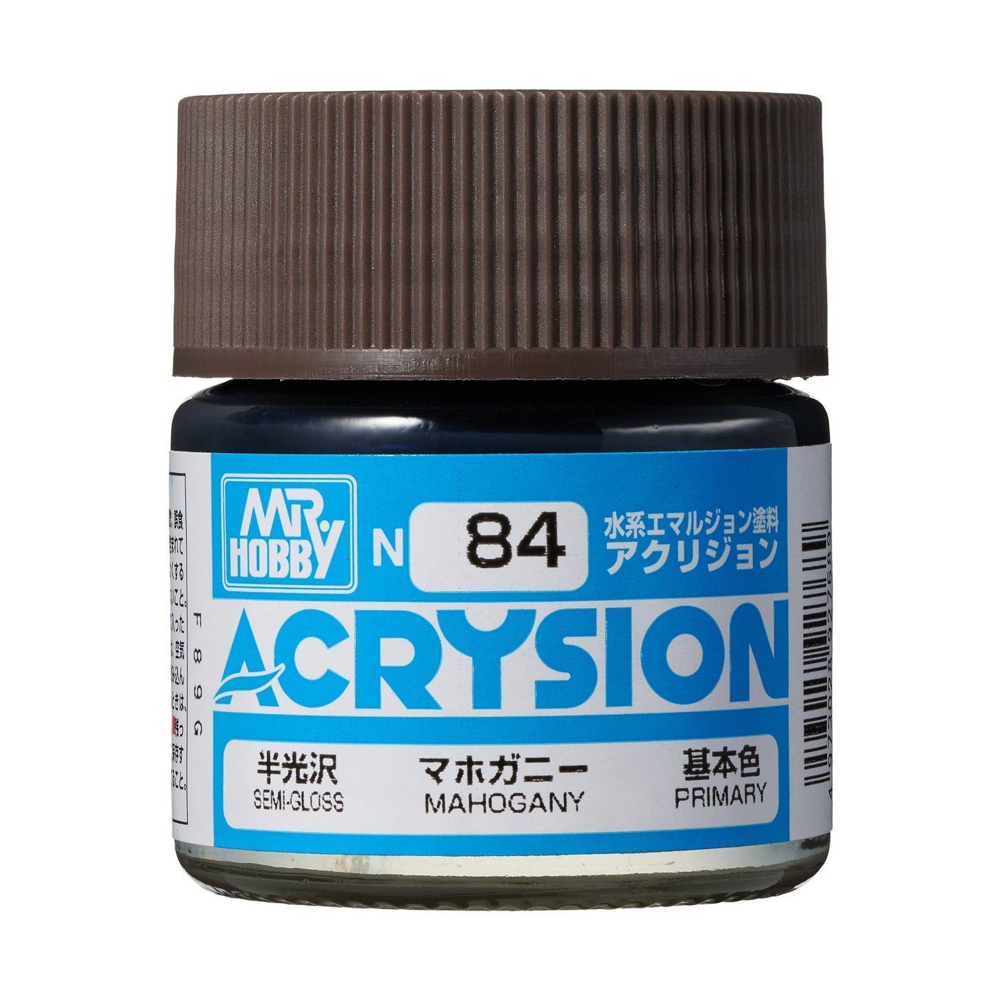 N84 Acrysion Color Mahogany Model Paint Mahogany color 10 ml by Mr. Hobby
