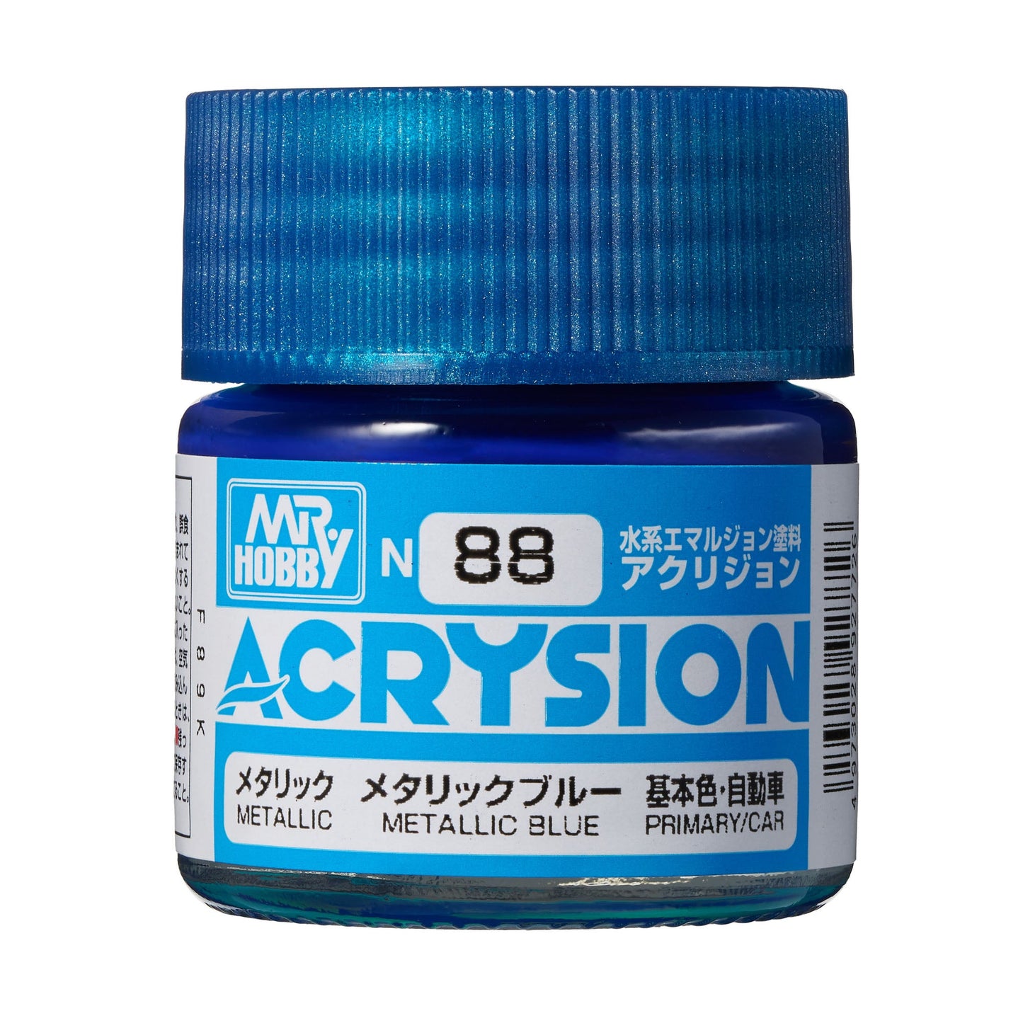 N88 Acrysion Color Metallic Blue Model Paint Blue color 10 ml by Mr. Hobby