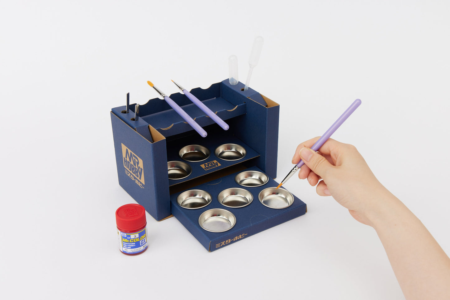 PB01 Mr. Paint Tray Stand Painting Stand, Stand by Mr. Hobby