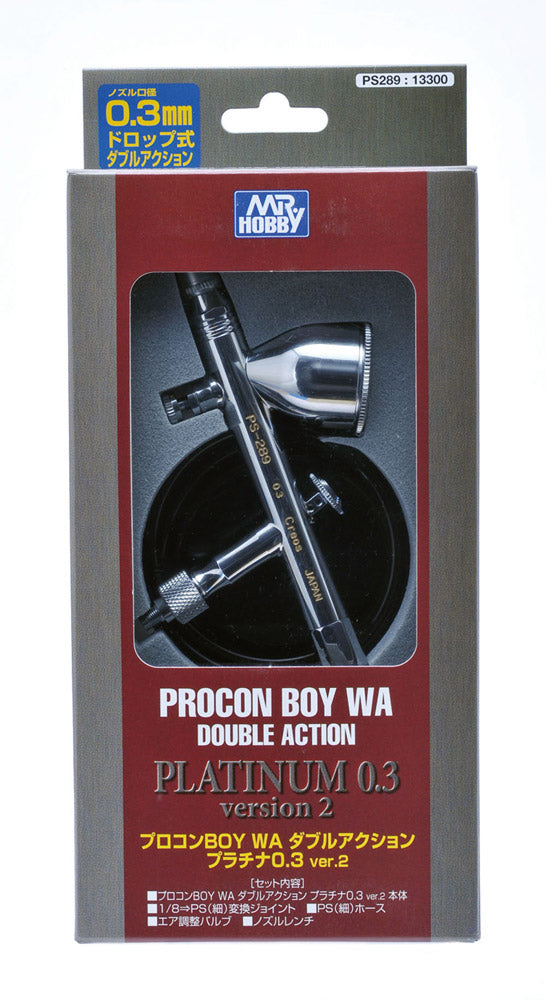 Mr. Hobby PS289 Airbrush 0.3 – Procon Boy WA Platinum | PS-289