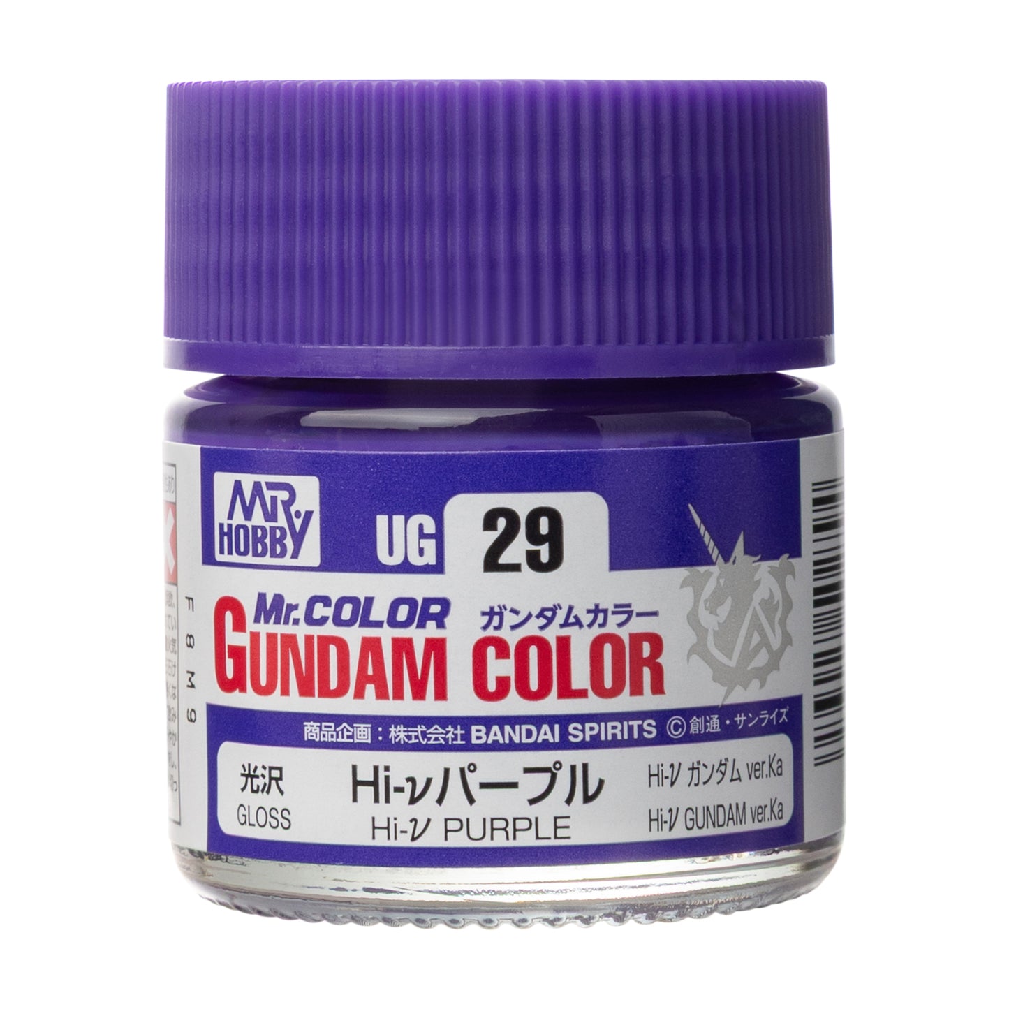 Mr. Hobby Gundam Color ν Gundam Hi‑ν paint UG29 gloss