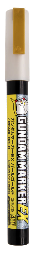 Mr. Hobby Gundam Marker EX Pearl Gold XGM-302 for Gunpla detailing